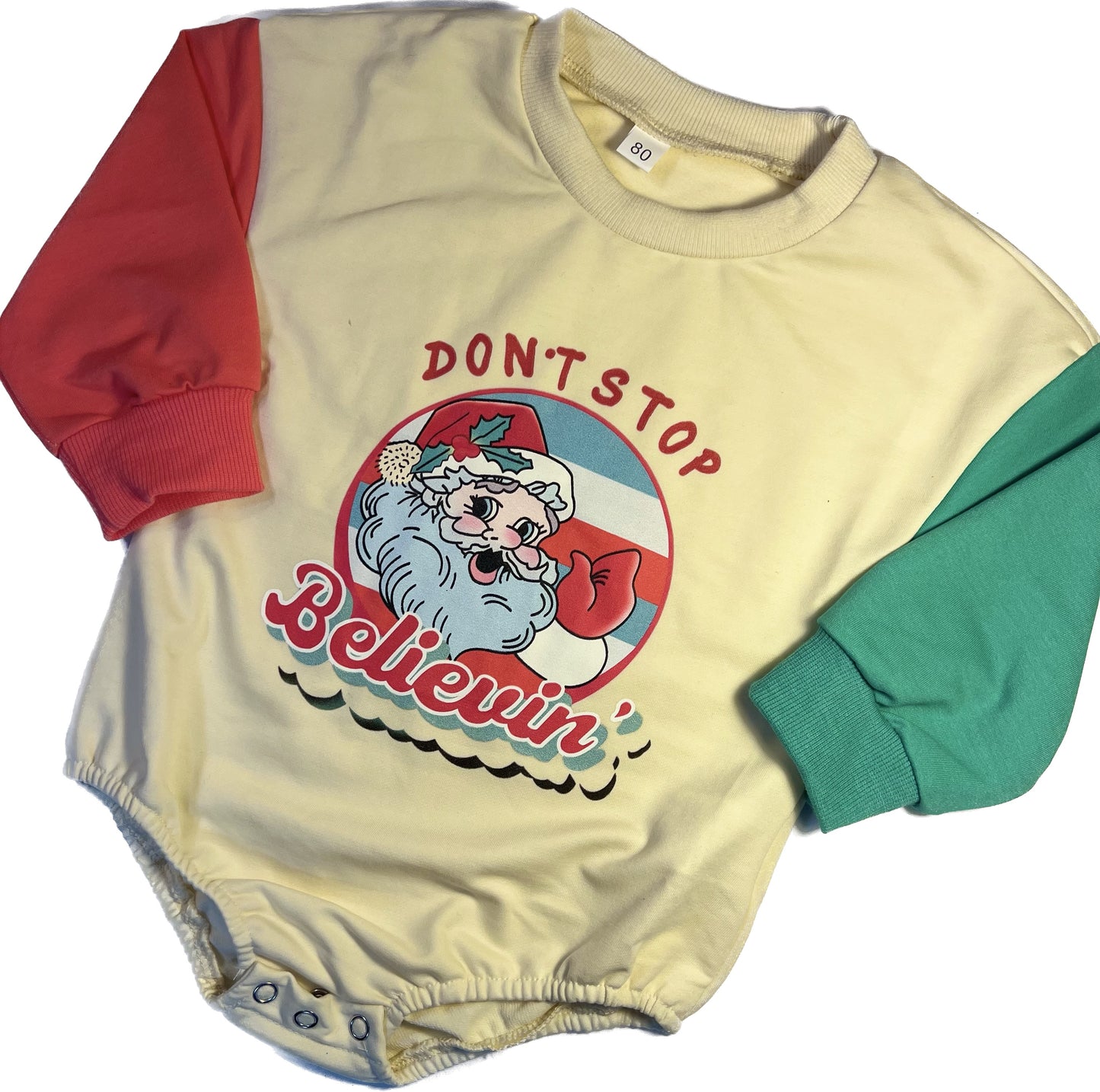 Don't Stop Believin' Sweatshirt Bubble